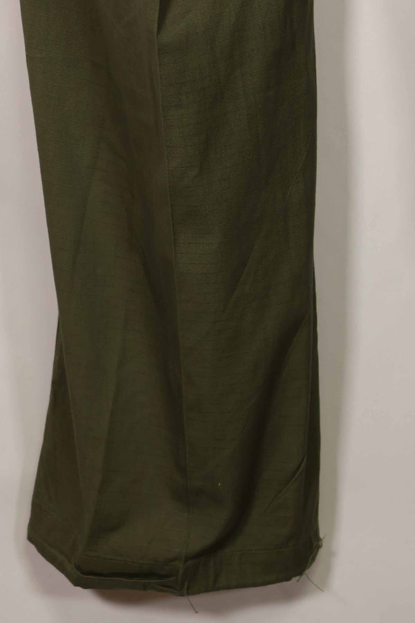 1969 Contract 4th Model Ripstop Jungle Fatigue Pants L-R Used
