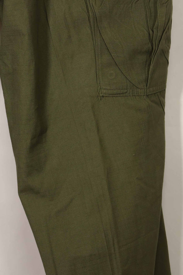 1969 Contract 4th Model Ripstop Jungle Fatigue Pants L-R Used