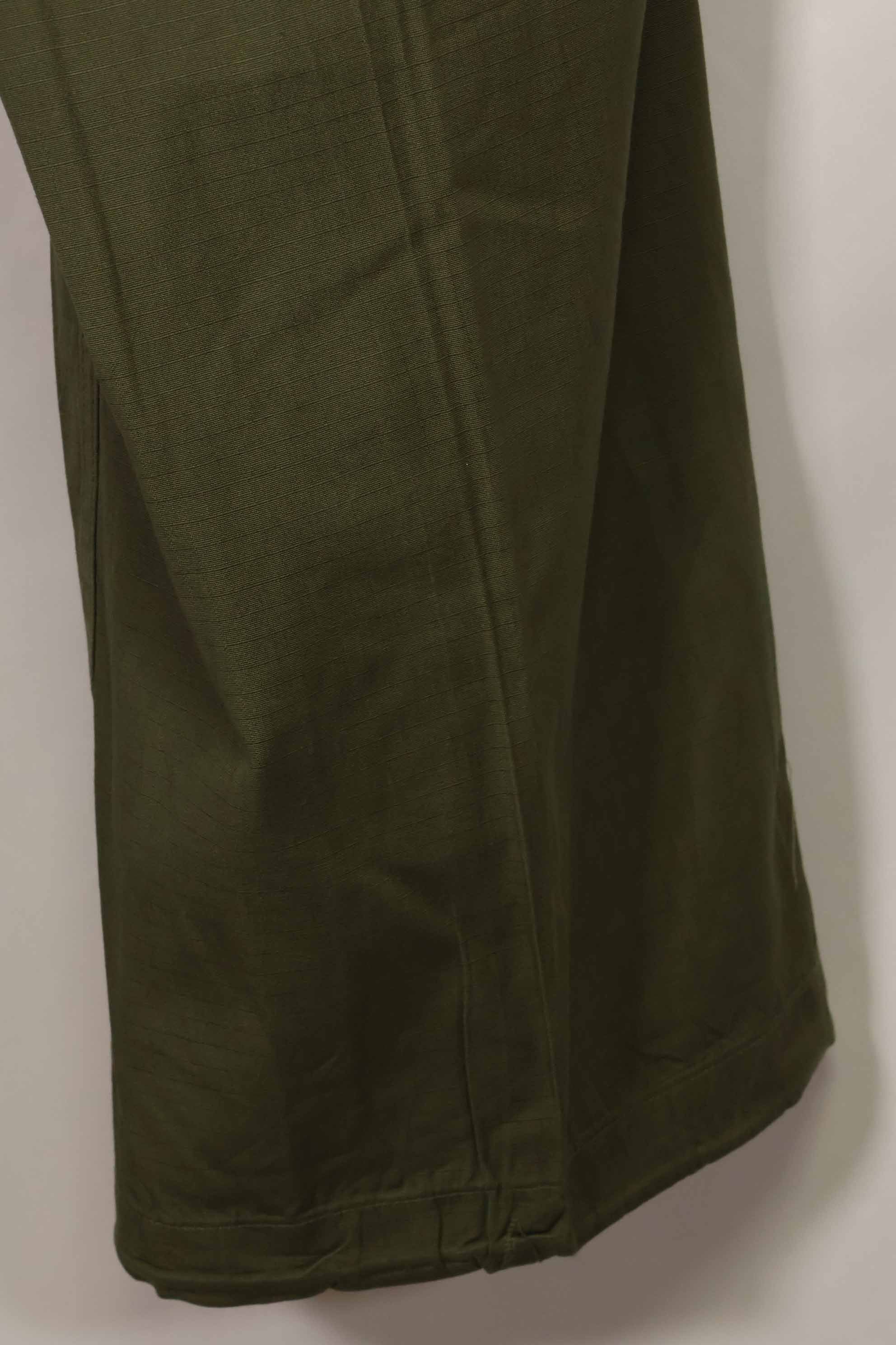 1969 Contract 4th Model Ripstop Jungle Fatigue Pants L-R Used