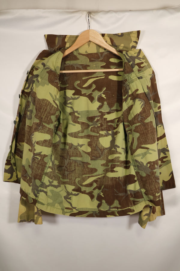 Estimated 1966 US Army Advisor 9th Infantry Division ERDL Leaf Camouflage, locally made, used.