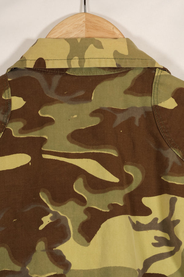 Estimated 1966 US Army Advisor 9th Infantry Division ERDL Leaf Camouflage, locally made, used.