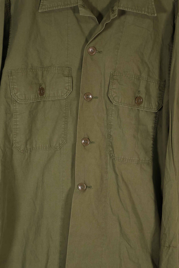 Real 1960s Poplin OG-107 Utility Shirt C