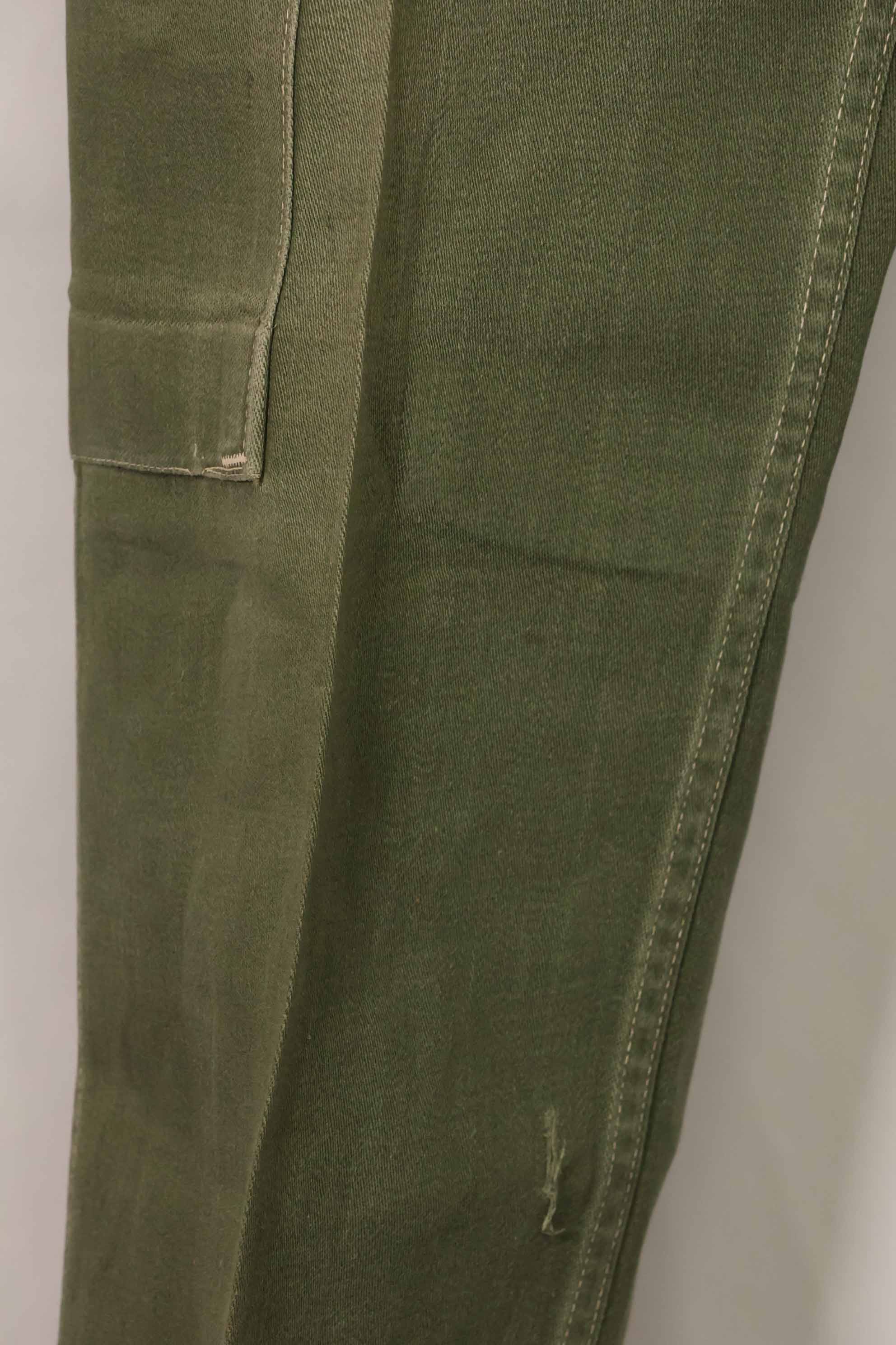 Early 1960s OG-107 Utility Uniform Baker Pants Modified 82nd Airborne Division F