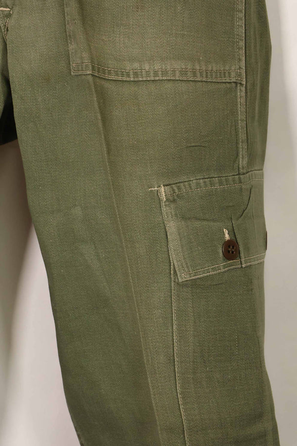 Early 1960s OG-107 Utility Uniform Baker Pants Modified 82nd Airborne Division F