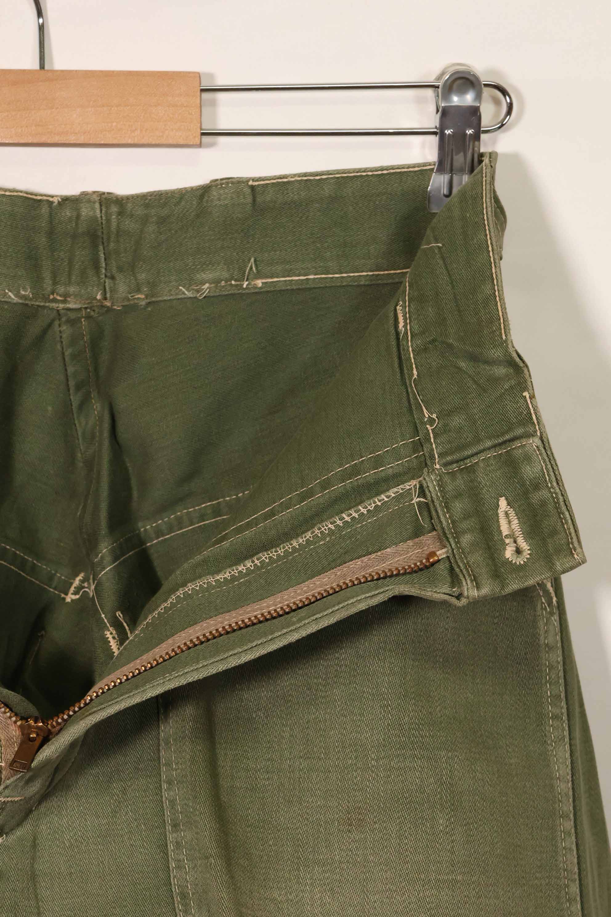 Early 1960s OG-107 Utility Uniform Baker Pants Modified 82nd Airborne Division F