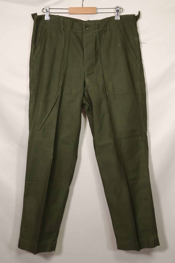 1964 contract early lot OG-107 utility pants baker pants 38x33 used