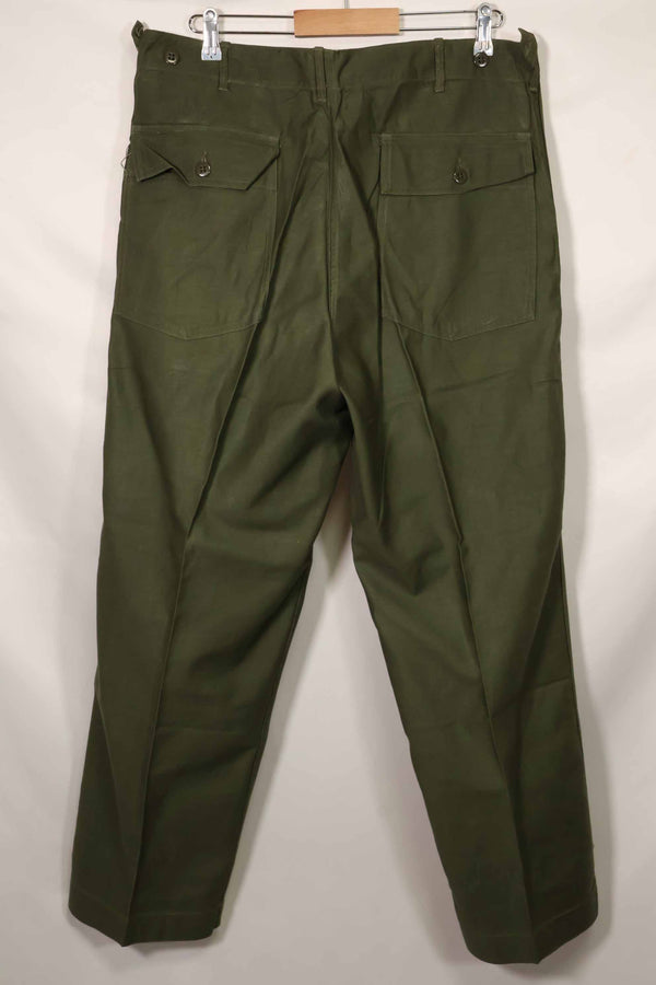 1964 contract early lot OG-107 utility pants baker pants 38x33 used