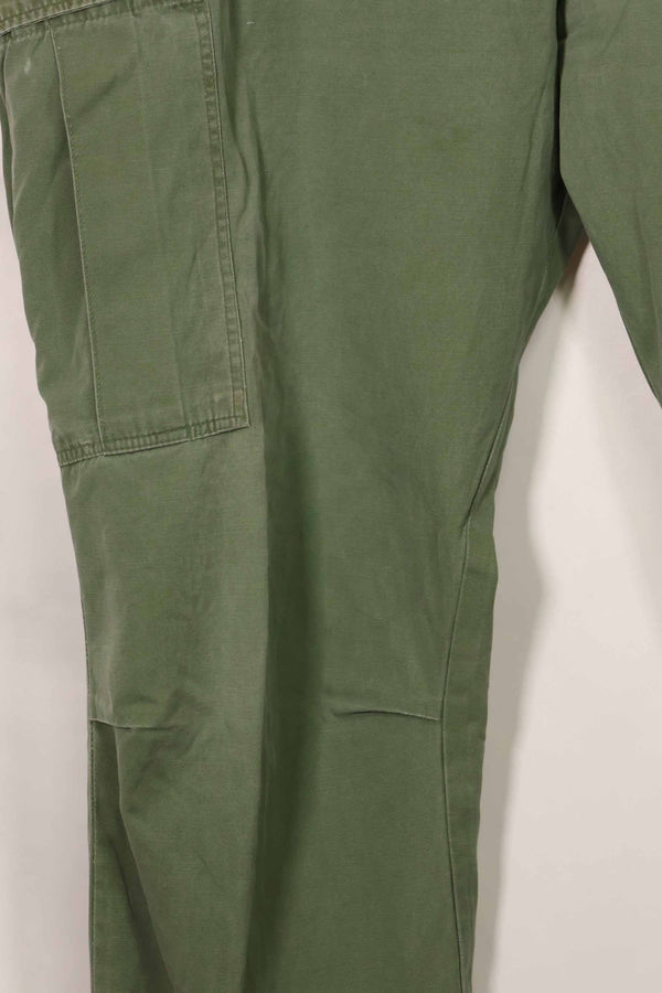1967 Contract 3rd Model Non Ripstop Jungle Fatigue Pants X-L-R Used