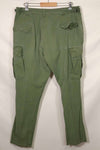 1967 Contract 3rd Model Non Ripstop Jungle Fatigue Pants X-L-R Used