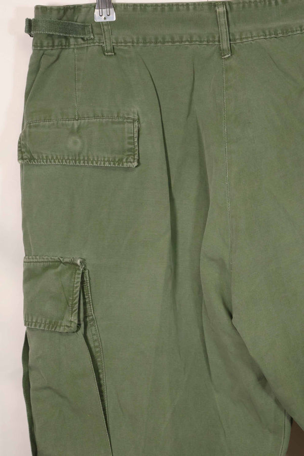 1967 Contract 3rd Model Non Ripstop Jungle Fatigue Pants X-L-R Used