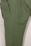 1967 Contract 3rd Model Non Ripstop Jungle Fatigue Pants X-L-R Used