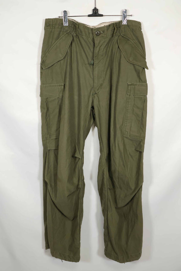 1974 U.S. Army M65 Cotton Field Pants M-R Used