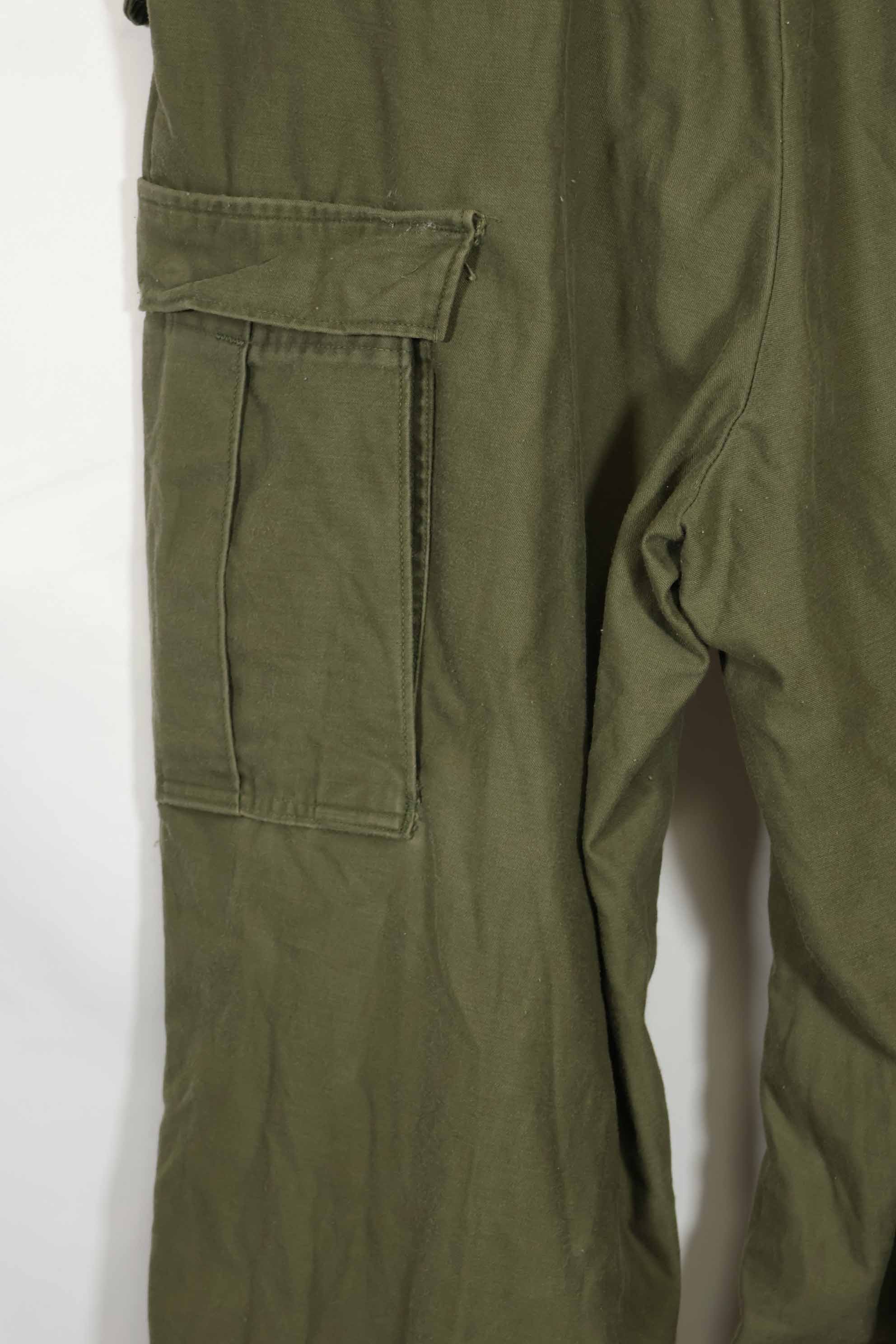 1974 U.S. Army M65 Cotton Field Pants M-R Used