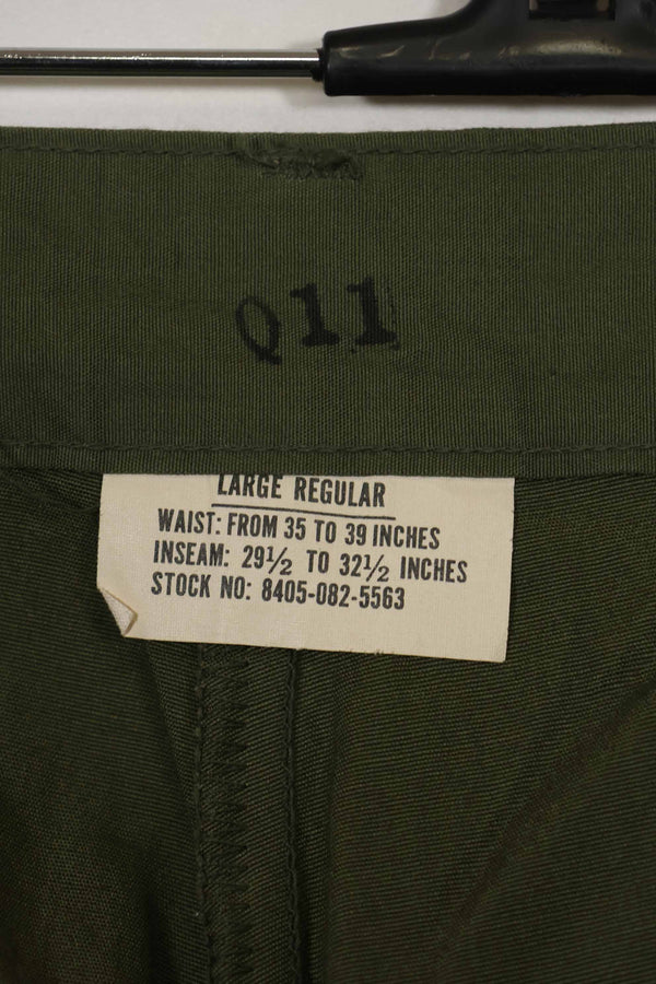 1967 Deadstock 3rd Model Jungle Fatigue Pants L-R