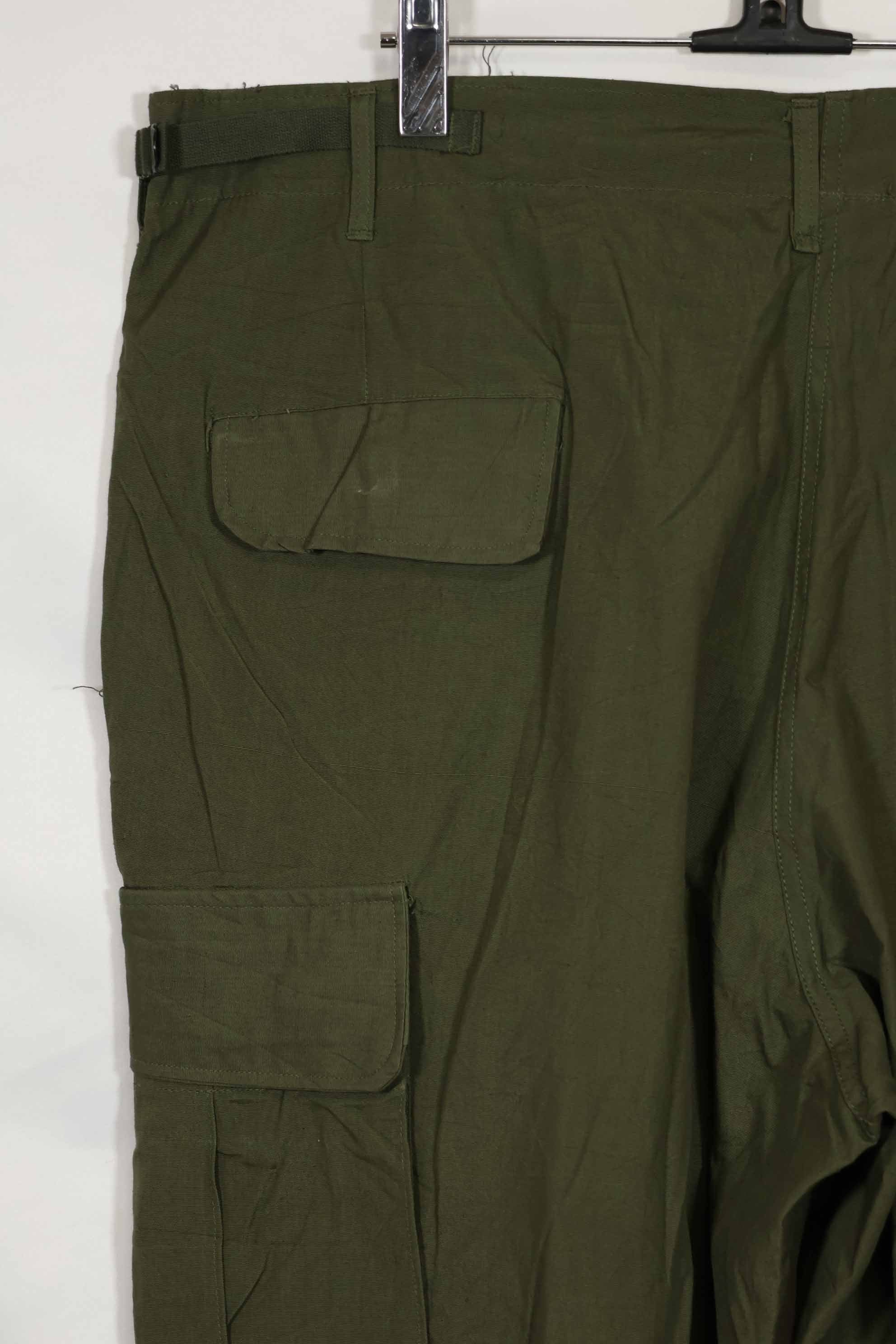 1966-1967 Deadstock 3rd Model Jungle Fatigue Pants, size XL