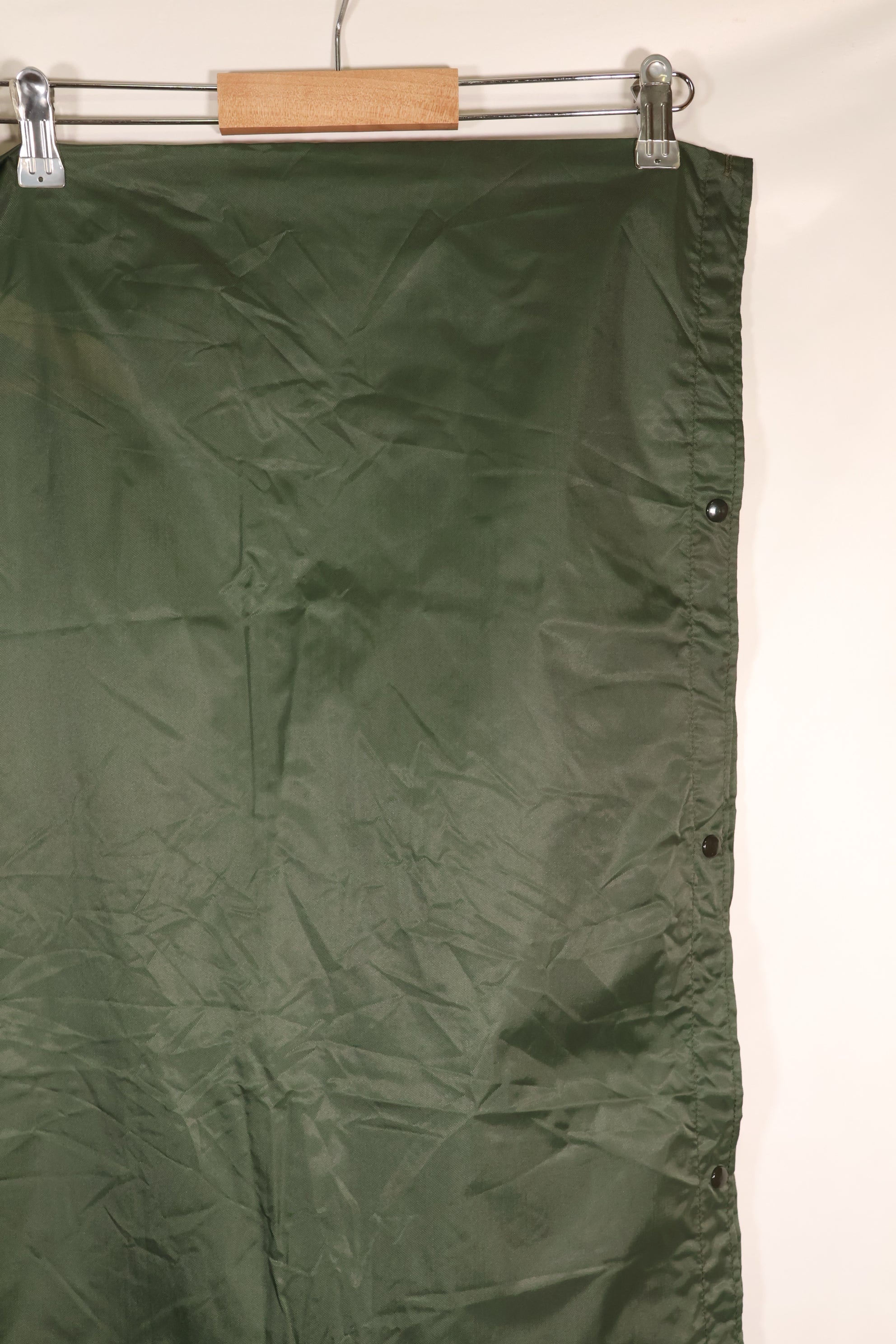1967 Contract, Manufactured by Okinawa CISO, INDIGENOUS Rain Poncho, DAJ Contract Number, Rare Item Made in Japan