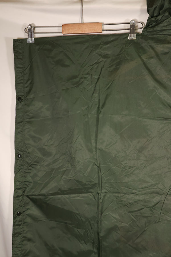 1967 Contract, Manufactured by Okinawa CISO, INDIGENOUS Rain Poncho, DAJ Contract Number, Rare Item Made in Japan