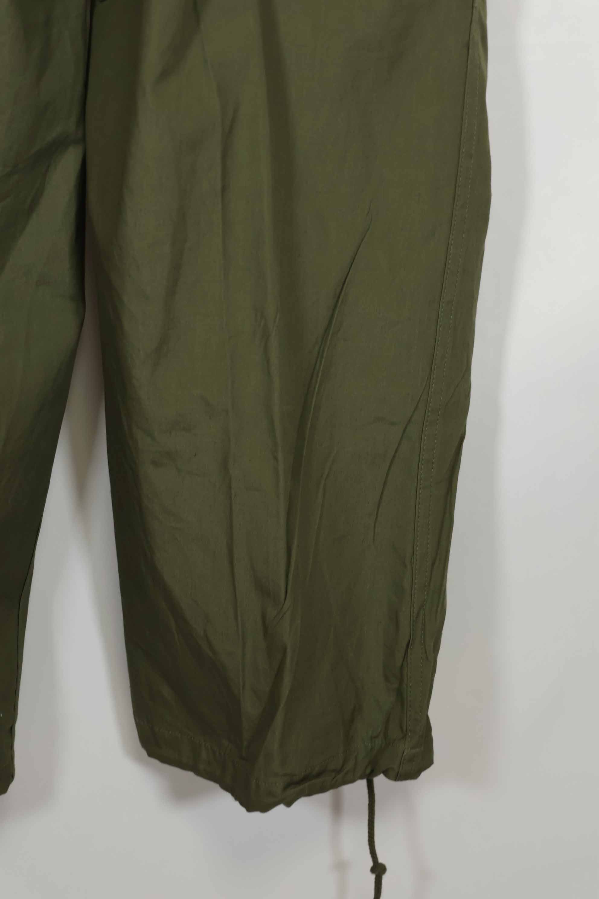 1966-1967 Deadstock 3rd Model Jungle Fatigue Pants L-S