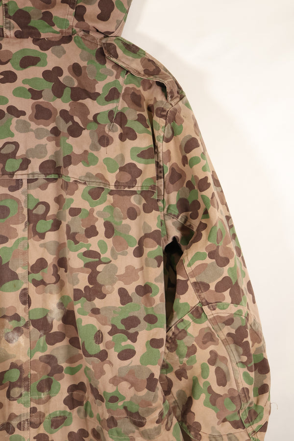 1960s–70s: M57 Austrian Army P-Pattern Camouflage Hoodie, Used, Grade A