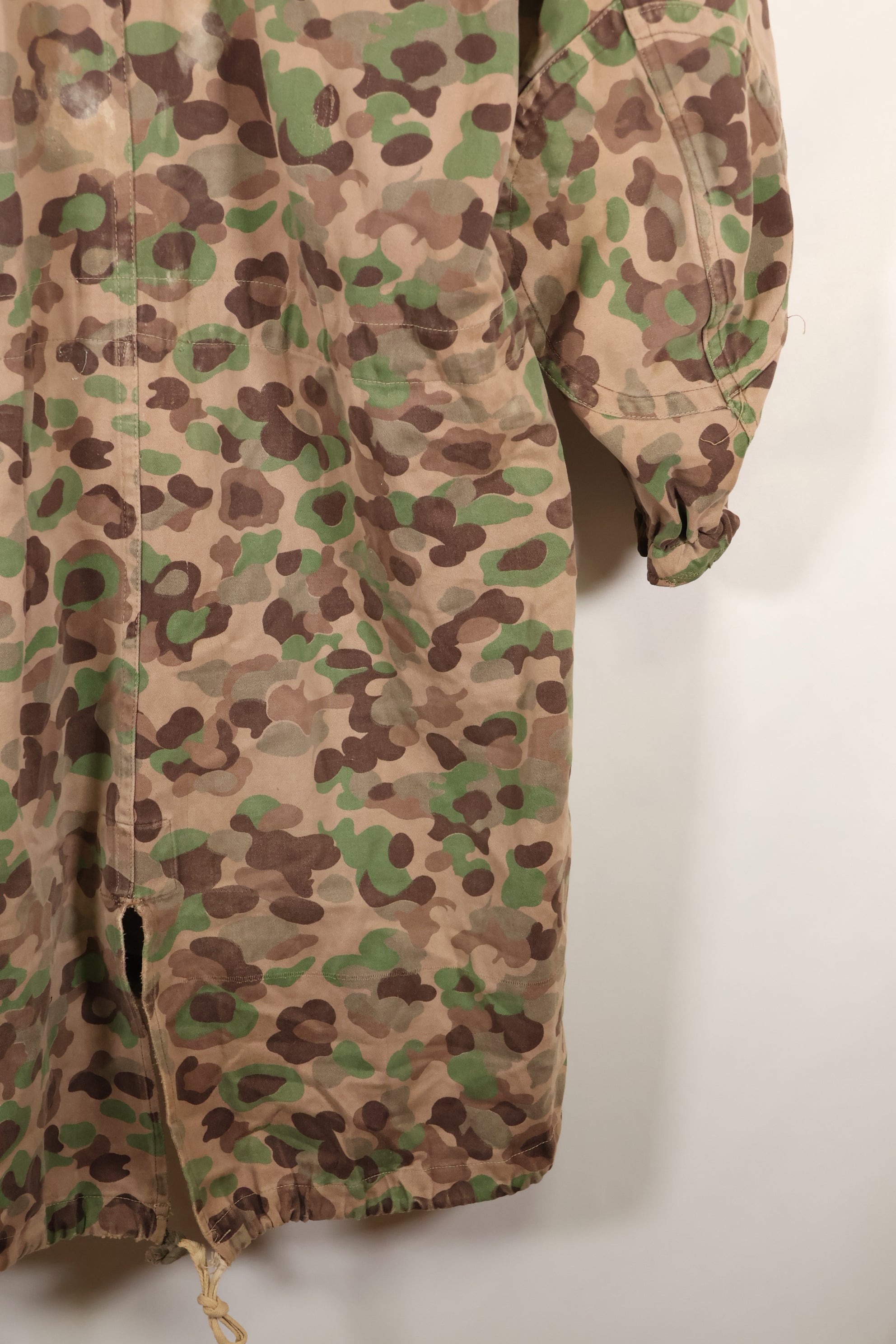 1960s–70s: M57 Austrian Army P-Pattern Camouflage Hoodie, Used, Grade A