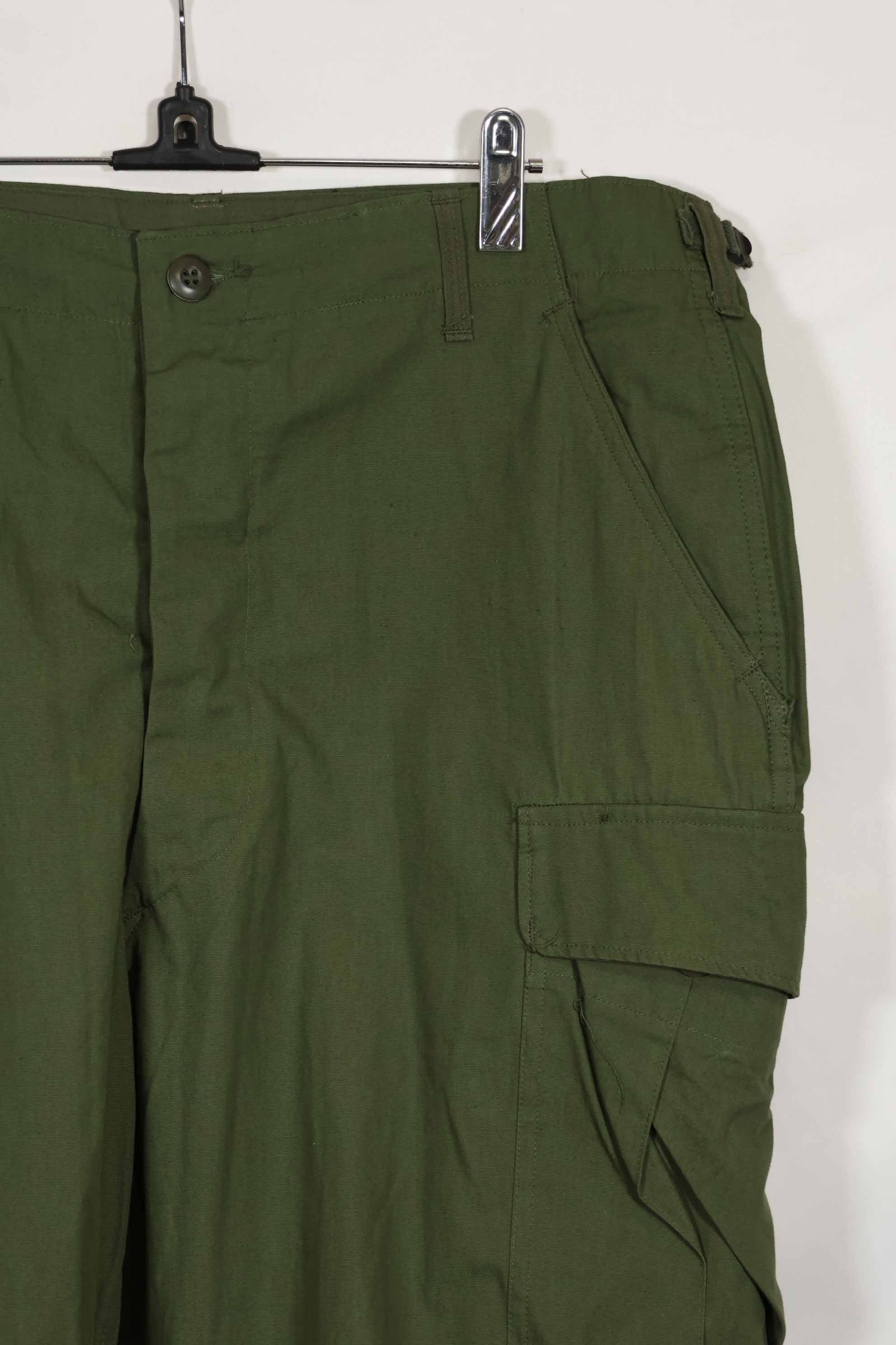 1966-1967 Deadstock 3rd Model Jungle Fatigue Pants L-R