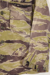 Real heavyweight fabric late war pattern tiger stripe shirt, used.