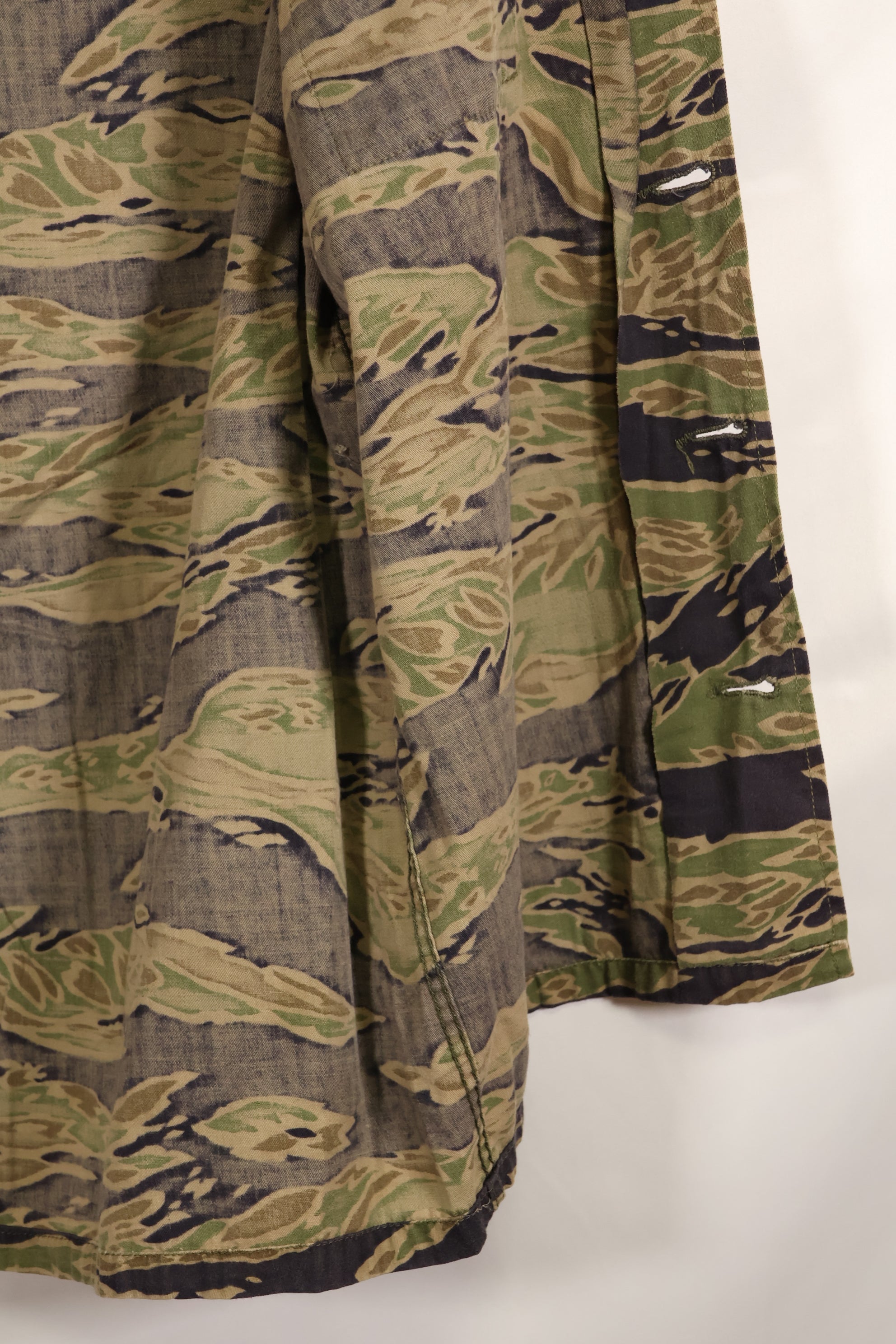 Real Late War Pattern US-Size Tiger Stripe Shirt with 173rd Airborne Brigade Patch