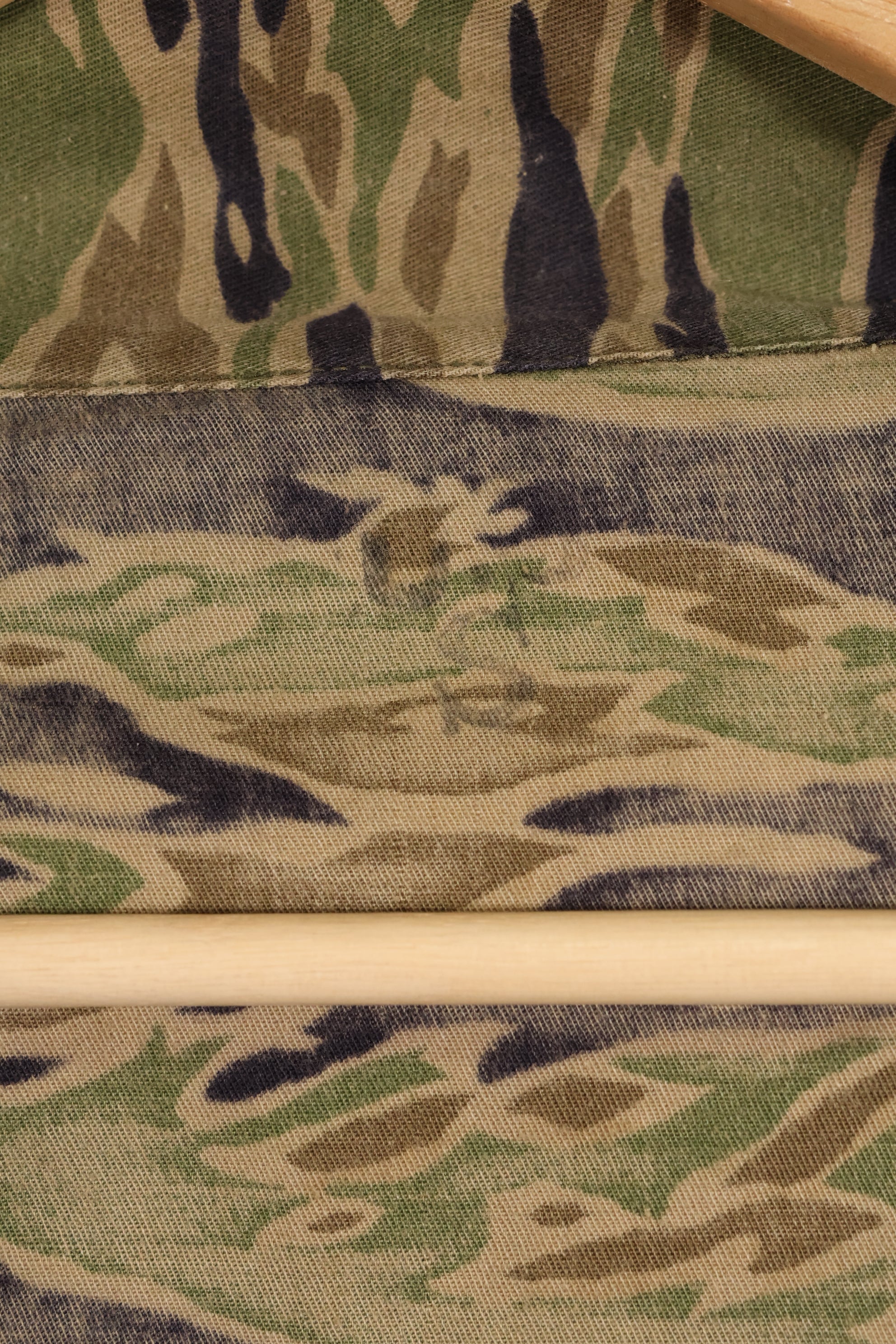 Real Late War Pattern US-Size Tiger Stripe Shirt with 173rd Airborne Brigade Patch