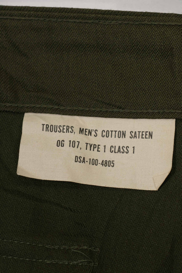 1960's Deadstock OG-107 Utility Pants Baker Pants 42 x 33 Never used