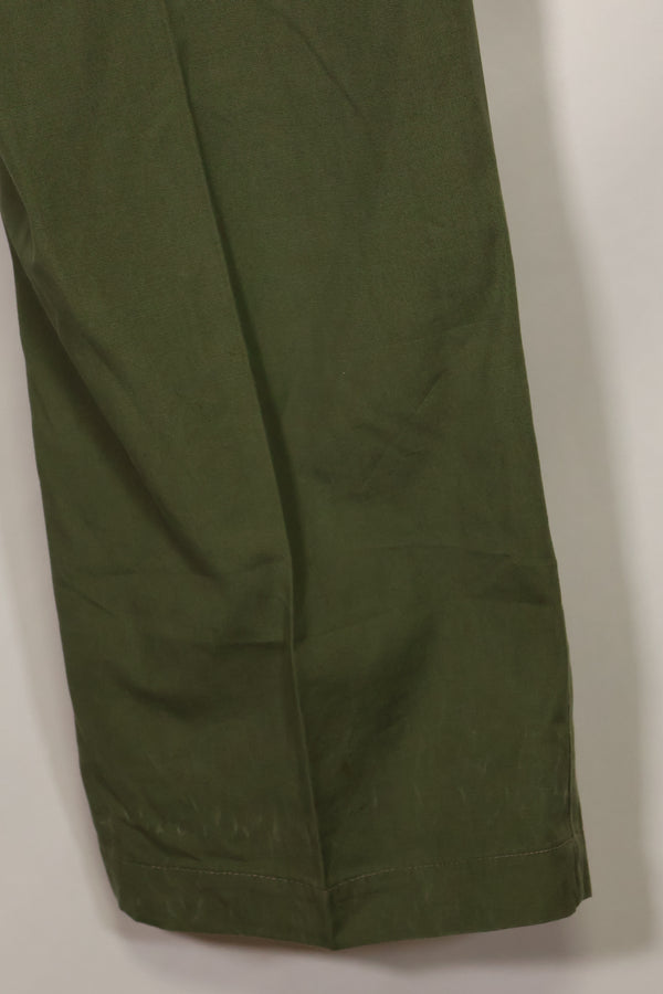 1967 Contract 3rd Model Non Ripstop Jungle Fatigue Pants L-L Used B