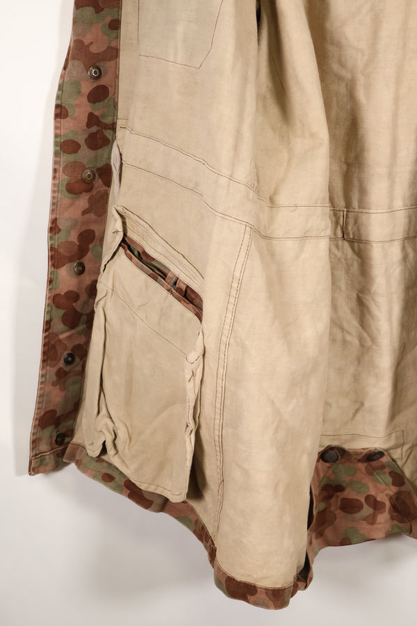 1960s–70s M57 Austrian Army P-Pattern Camouflage Hoodie, Used, Size C