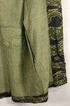 Actual Late War Pattern US Size Tiger Stripe Shirt Dark Color Almost Unused
