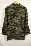Actual Late War Pattern US Size Tiger Stripe Shirt Dark Color Almost Unused
