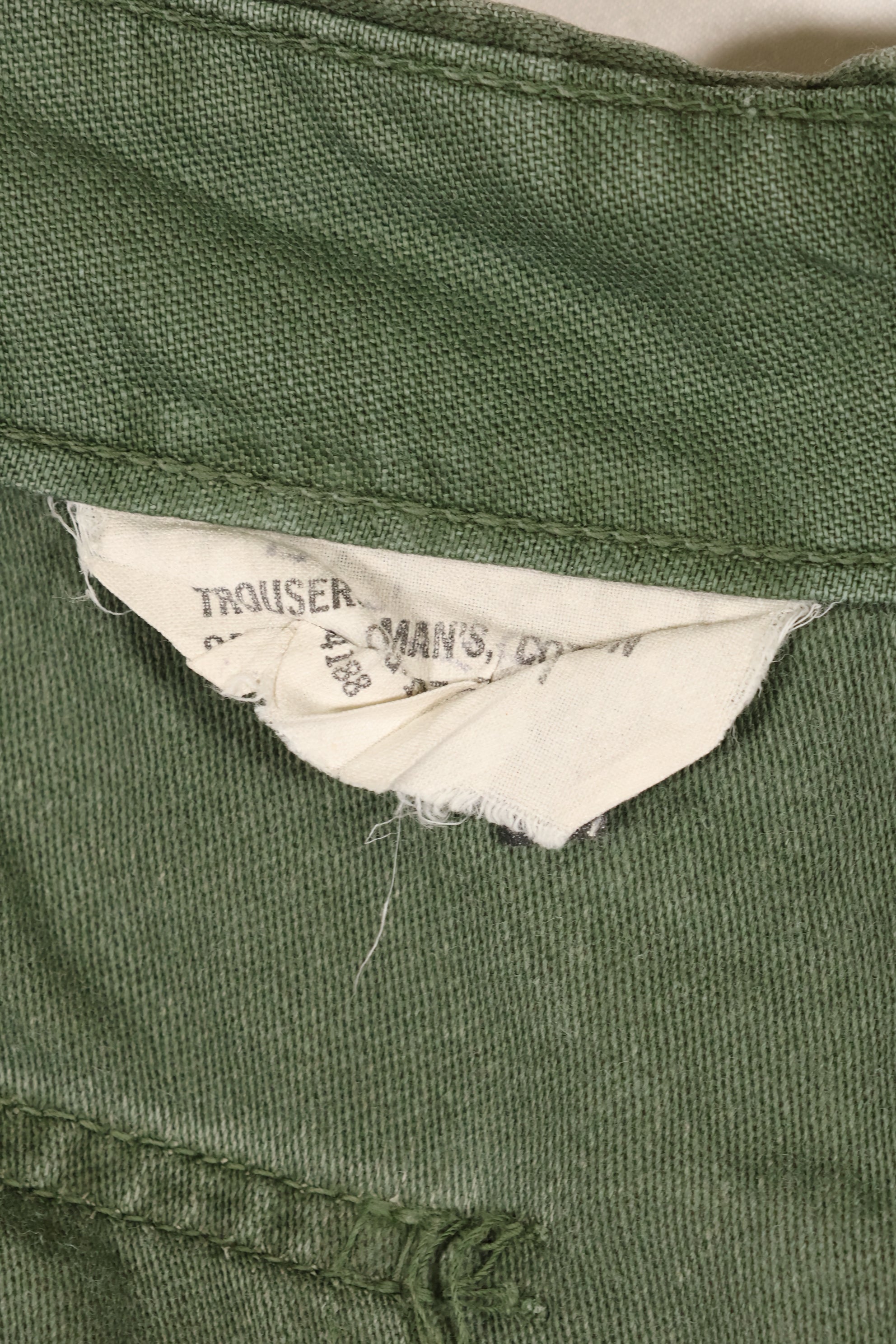 1960年代中頃　36x31　OG-107 ユーティリティパンツ　TYPE III　ベイカーパンツ　中古品