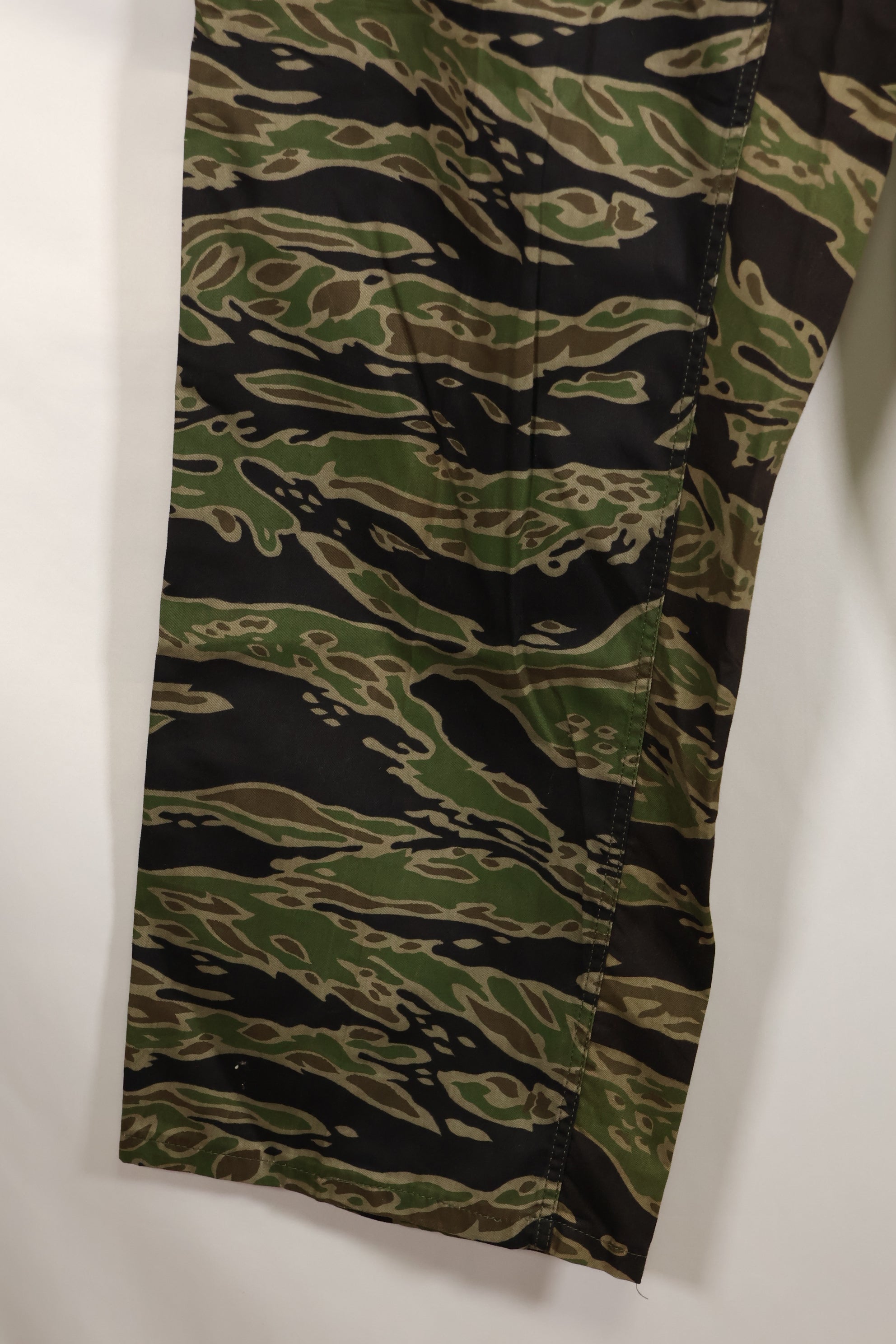 Actual Late War Pattern Presumed US-M Tiger Stripe Pants, almost unused, with name