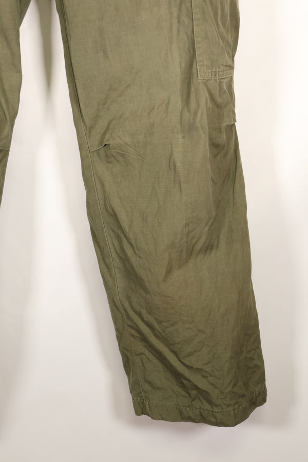 推定1969~70年契約　M-S　4th Model ジャングルファティーグ　パンツ　傷あり　中古品