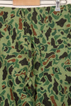 1960s-70s Korean military frogskin camouflage pants, baker pants cut, used C
