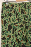 1960s-70s Korean military frogskin camouflage pants, baker pants cut, used C