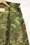 Circa 1966-67 Deadstock S-L Non Ripstop Early Print ERDL Fatigue Jacket