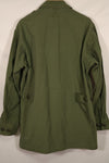 Real 1963-64 1st Model Jungle Fatigue Jacket, stains, holes.