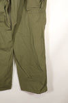 Estimated 1968–69 S-L 4th Model Jungle Fatigue Pants, Used, No Contract Tag