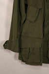 Real Japanese made FEC-39917 2nd Model Jungle Fatigue Jacket, 25th Infantry Division, with patch, used.