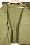 Real 1950s French Army Lizard Camouflage TAP 47/54 Airborne Jacket, almost unused.