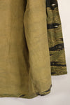 Repro US-M gold tiger stripe US cut shirt made by Osaka MASH, used, faded.