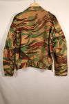 1950s, Indochina War, British Army Battle Dress-style, Lizard Camouflage, made from shelter half fabric, jacket, used