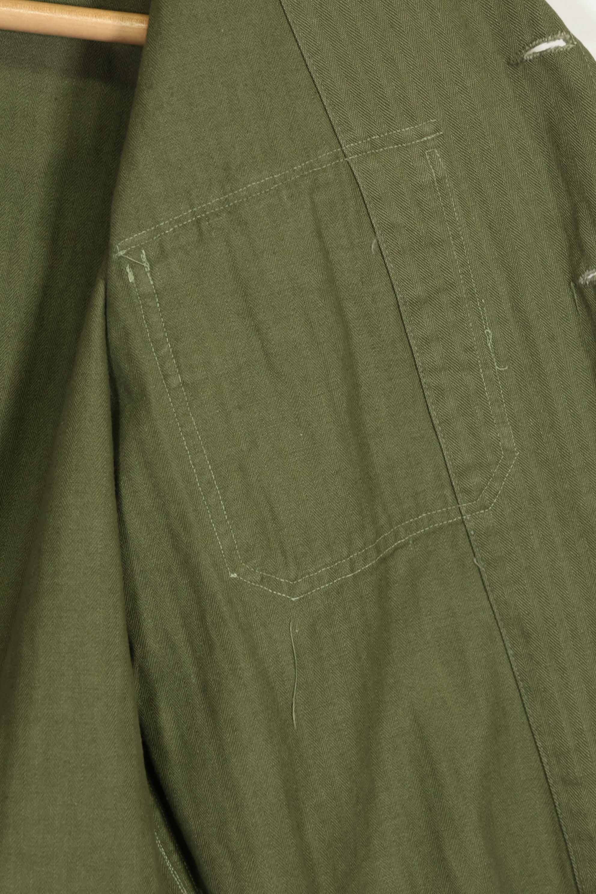 1950's U.S. Army HBT Utility Shirt, almost unused.