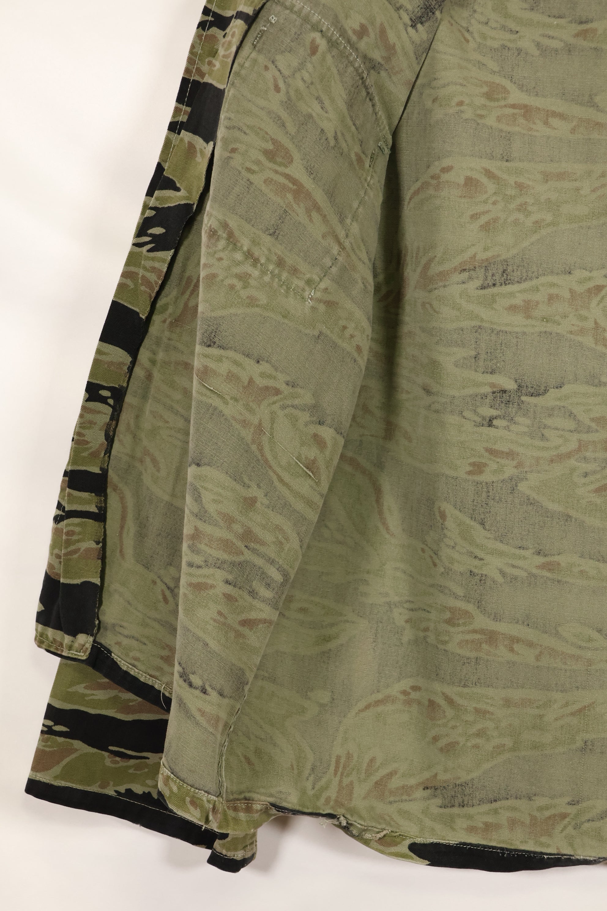 Real Late War Pattern Tiger Stripe Shirt Heavyweight Fabric Used