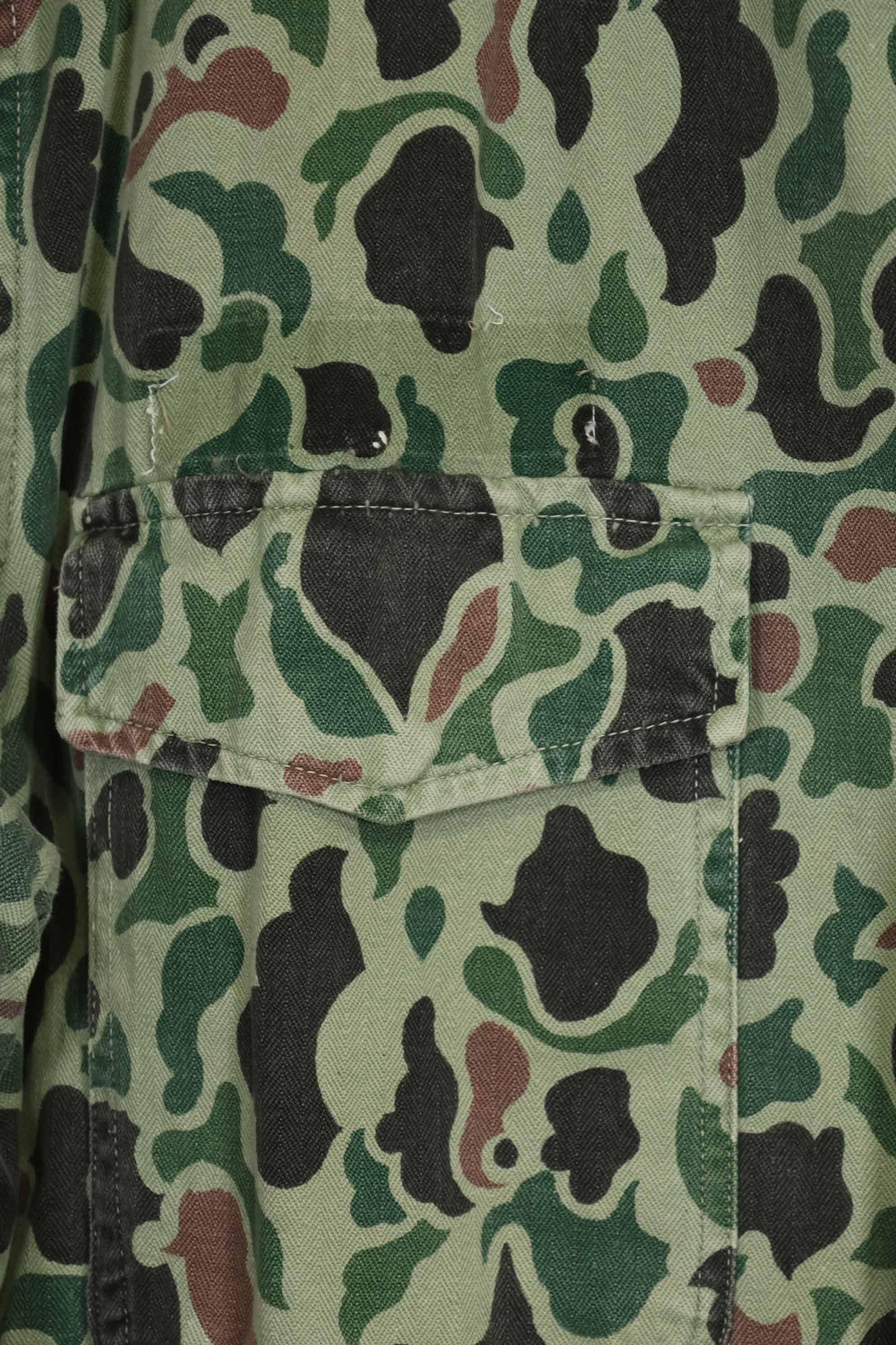 1960s Korean Army Frogskin Camouflage Combat Uniform