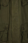 Real 1964 1st Model Jungle Fatigue Jacket, scratches, holes, poor condition.