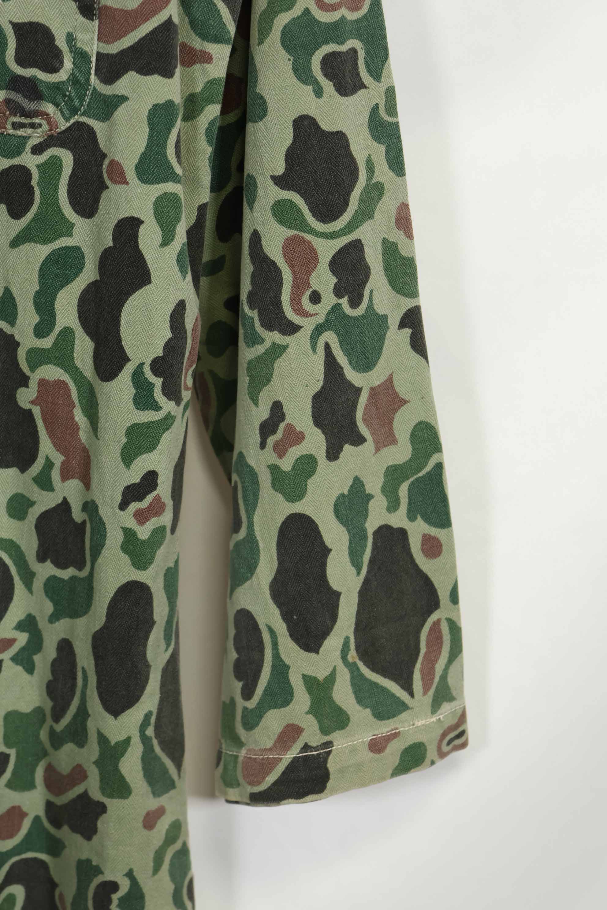 1960s Korean Army Frogskin Camouflage Combat Uniform